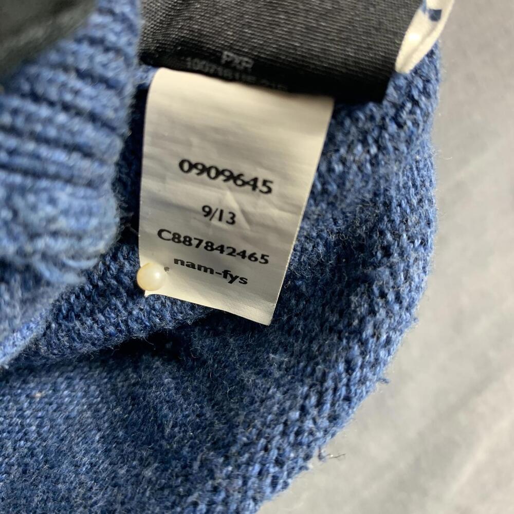 Tommy Hilfiger Mens Medium Blue Zip Up Sweater Stylish and Comfortable - Picture 5 of 7